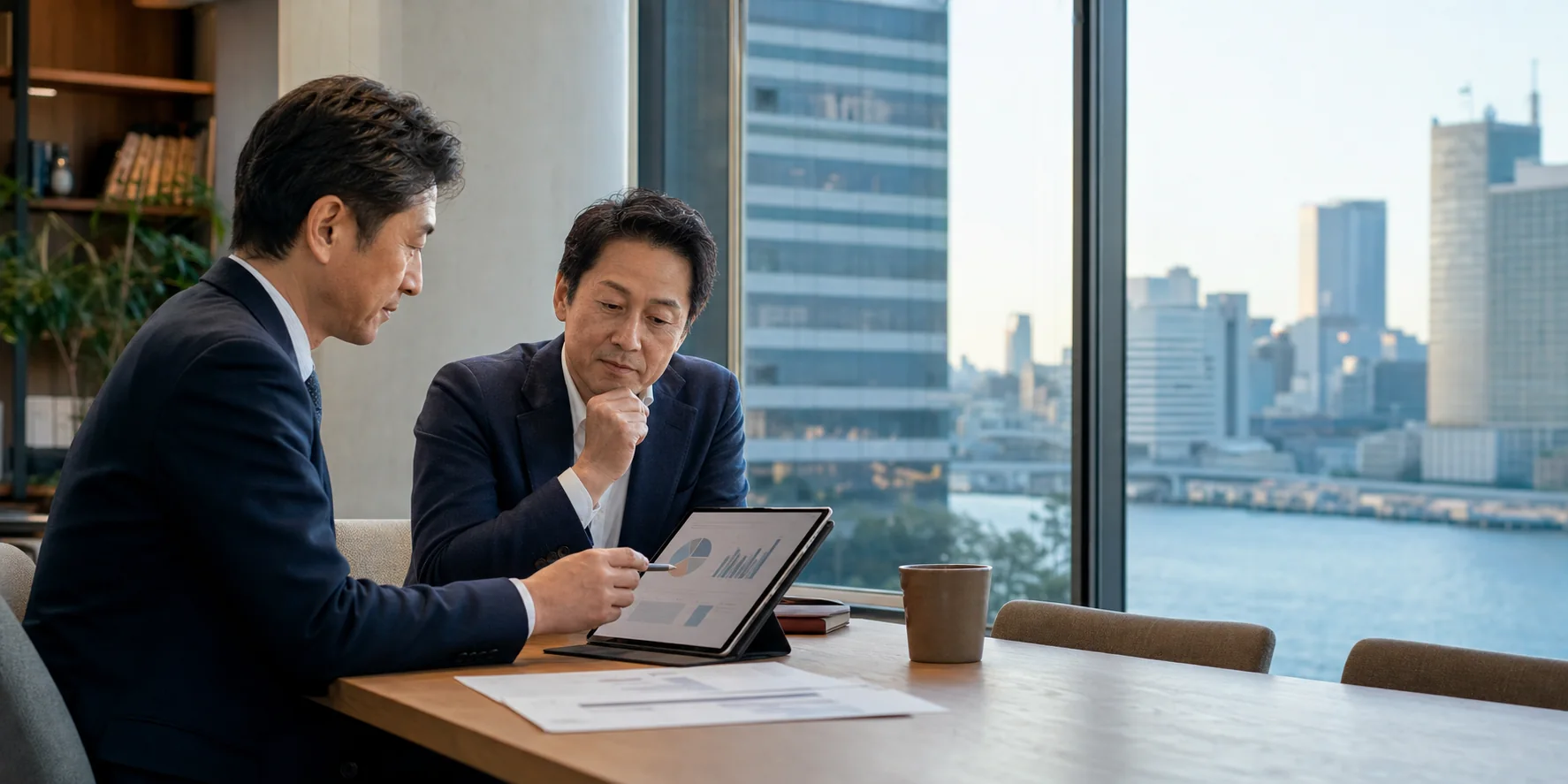 事業承継の選択肢を確認する相談のイメージ